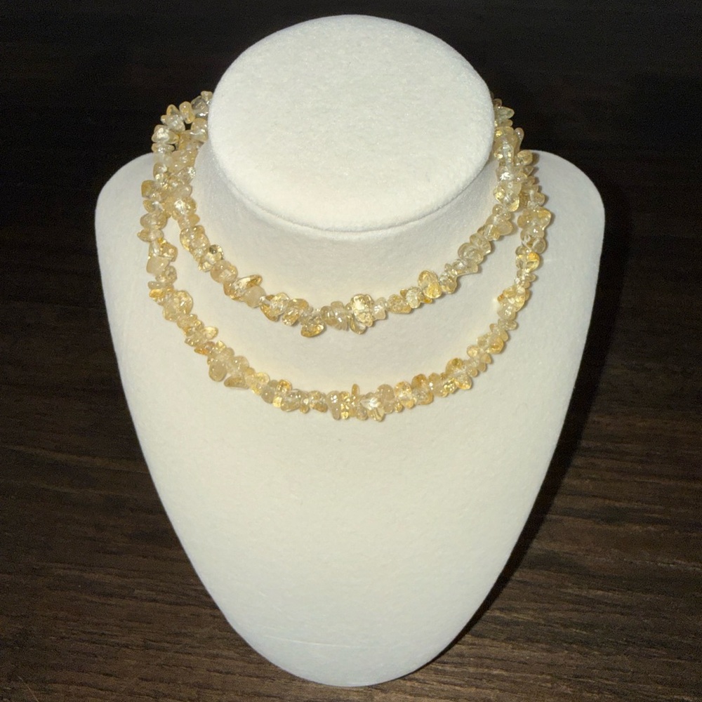 🌟NWT🌟 Free People Gold Crystal Necklace